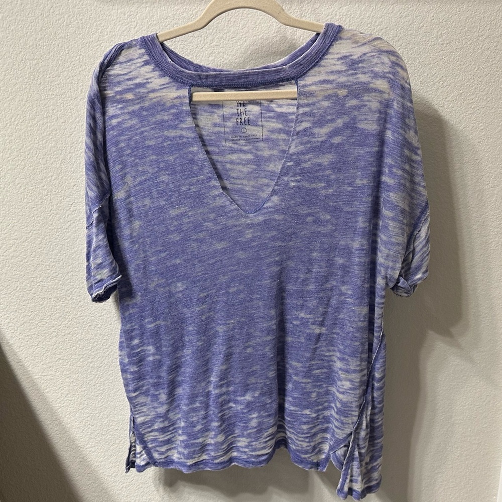 We the Free Heathered Top, Sz S